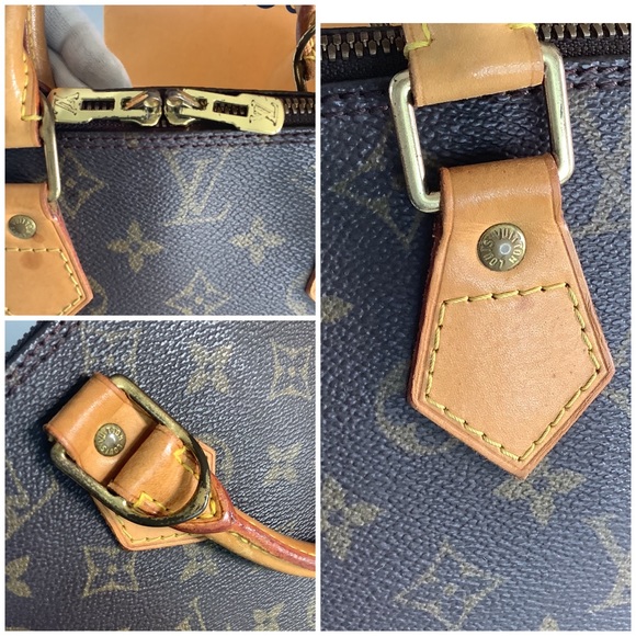 🛍SALE🛍🛍🤎Louis Vuitton  BROWN COATED MONOGRAM CANVAS ALMA PM🤎 - Picture 7 of 10